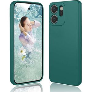 Pochette pour Oppo Reno 14F 5G/4G silicone liquide vert 