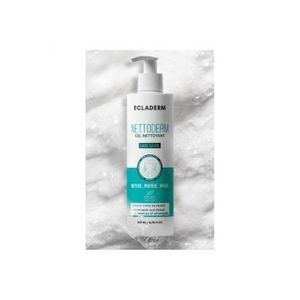 Ecladerm  Nettoderm Gel Nettoyant, Soins de la peau quotidien  200ml