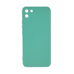 Pochette silicone pour Realme C11 Bleu Ciel