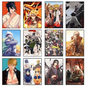 12 posters A5 Naruto Sasuke  Japanese Anime Itachi Kakashi Jiraiya