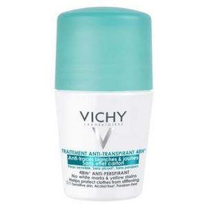 Vichy Déodorant à Bille Anti-Traces anti-transpirante est efficace 48h (50ml)