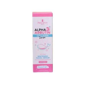 Precious Sérum Visage Éclaircissant à l'Alpha Arbutine 3 Plus et au Collagène - 50ml