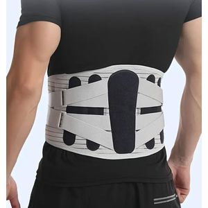 Ceinture lombaire, ceinture de soutien du bas du dos pour hommes et femmes, ceinture de soulagement du dos, ceinture vertébrale noire Ha
