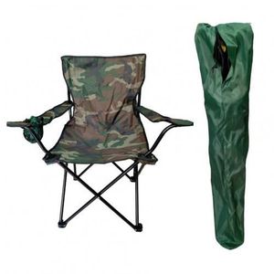 Chaise de camping pliante portable avec sac – Idéale pour Plage, Camping & Pêche