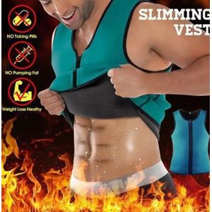 Zipper pour Hommes pour la Perte de Poids Chaud Néoprène Chemise d'entraînement