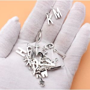 pendentif Breloques lettres de l'alphabet A-Z pour bijoux