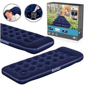 Bestway Matelas gonflable 1 place avec pompe à pied intégrée 