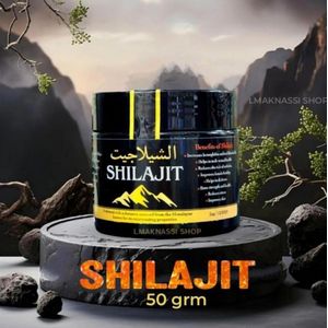 SHILAJIT Resin, 50 g Shilajit Pure Himalaya Résine hautement concentrée, énergie naturelle et soutien immunitaire pour hommes