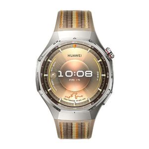 Huawei WATCH GT 6 Pro 46 mm Bracelet en Fluoroélastomère – Marron