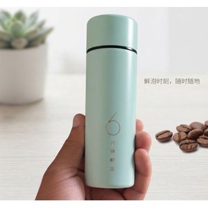Mini thermos isotherme 150ml, en inox 304, pour Étudiantes, Petite Bouteille de Voyage Mignonne pour Thé, Café, Eau.