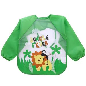 Bavoir Tablier pour enfant lionceau vert