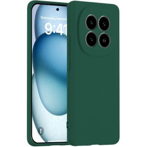 Case Pochette pour Xiaomi Redmi Note 15 Pro 5G Coque Silicone -vert 