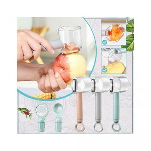 Éplucheur de légumes multifonction en acier inoxydable, Julienne Cutter  Slicer Grattoir de pommes de terre Éplucheur de fruits Éplucheur de fruits