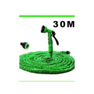 Tuyau d'eau magique pour lave-auto, jardin, extensible jusqu'à 30 mètres