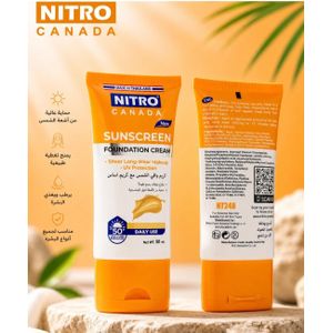 Nitro Canada Crème Solaire Éclaircissante (peaux sèches et grasses)FPS