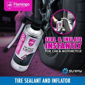 Flamingo tire sealant & clearance inflator