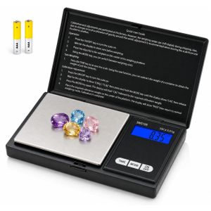 Balance Électronique Portable Haute Précision – 0,01 g à 200 g – Idéale pour Bijoux et Métaux Précieux