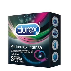 Durex Performax Intense 3 Préservatifs.