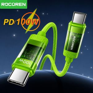 ROCOREN Cable USB-C 100W  2M USB-C vers USB-C PD 3.1 Charge Rapide 5A