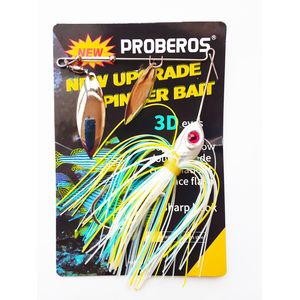 Proberos 100m Tresse de pêche file Robuste 0.20mm 9kg a canne leurre  moulinet filet à prix pas cher