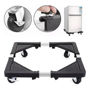 Support Roulant Extensible Réglable pour Machine à Laver et Réfrigérateur Multi-Couleur