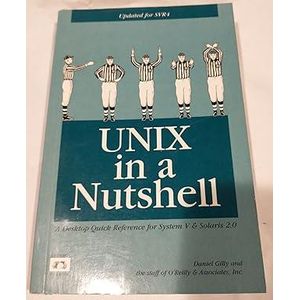 Shopear UNIX in a Nutshell: System V Edition: A Desktop Quick Reference for System V Release 4 and Solaris 2.0 (In a Nutshell (O'Reilly))