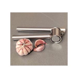 Presse-Ail en Acier Inoxydable – Solide, Ergonomique