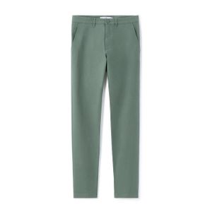 Celio Pantalon chino slim en coton stretch - VERT MOYEN