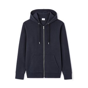 Celio Sweat zippé à capuche regular coton mélangé