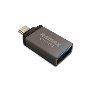 Remax Adaptateur OTG Micro USB Vers USB - Gris