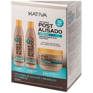 Kativa Professional Keratina Kativa Post Alisado Kit x3