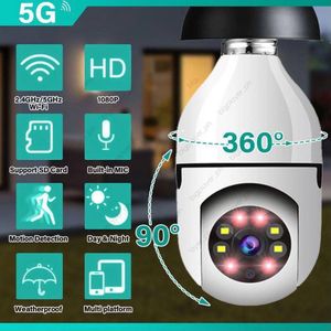 Caméra de Surveillance WiFi 360° Full HD à Douille E27