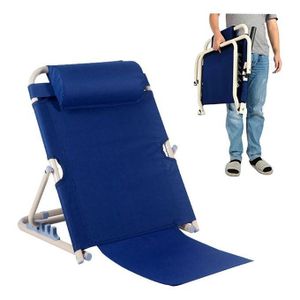 Chaise Relax Pliable Multifonction avec Appui-Tête Confortable