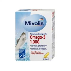 Mivolis Oméga-3 1000, 60 capsules, 85,1 g