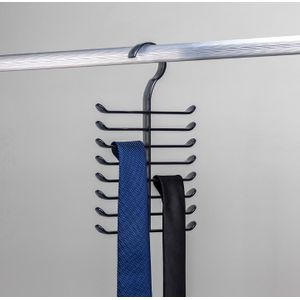 حامل ربطات عنق متعدد الوظائف معلق - منظم عملي للربطات والأحزمة