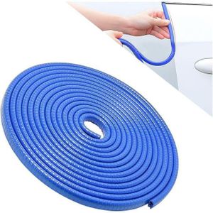 Protection de bord de porte, Bande anti-collision, Garniture de protection sans colle pour portières de véhicules, voitures, camions, berlines (5m).