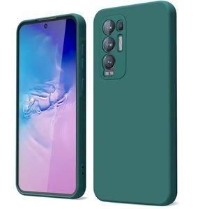 Case Coque Souple Liquid Silicone pour Oppo Find X3 Neo vert – Protection élégante et maniabilité