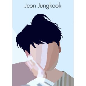 Jungkook bts  Style 4 Poster Chambre Haute Qualité
