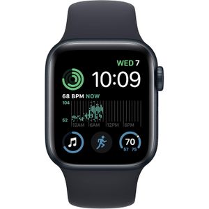 Apple Watch SE (2ᵉ génération) 40mm Minuit – Ink Solo Loop – GPS