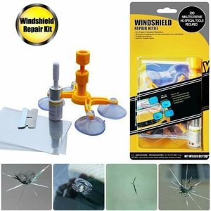 windshield Kit de réparation de pare-brise de voiture, outil de réparation,  polissage de vitres de voiture. à prix pas cher