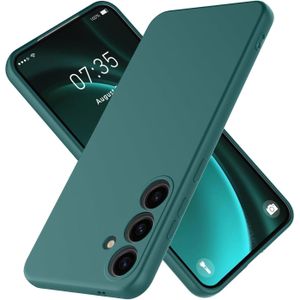 Case Pochette pour Samsung Galaxy S25 FE 5G Coque Silicone -vert