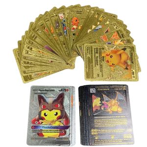 Pokemon Cartes pokemon dorées collection VMAX 55 avec Album rares 3D 432  Cartes à prix pas cher