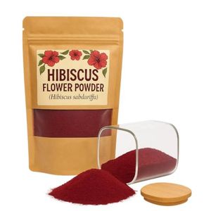 SOLTANIA مسحوق الكركديه صبغة شعر نباتية طبيعية حناء ماهاجوني 100 جرام