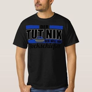 T-shirt last tut nix der nur stockschieen eisstock curl