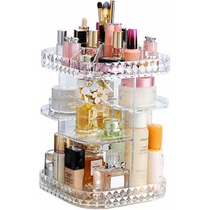 Rangement Cosmétique 360° – Organisateur Rotatif Démontable pour Maquillage