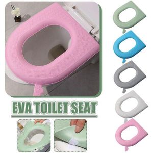 Coussin de Siège de Toilette Housse de Siège de Toilette Souple, Doux et Lavable