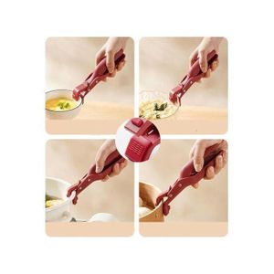 Pince de cuisine multifonction pour plats chauds