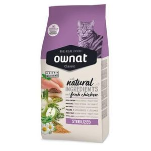 Ownat classic sterilized pour chat adulte stérilisé – 4kg