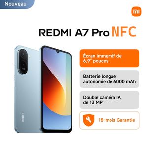 XIAOMI Redmi A7 Pro 4G NFC 6.9" - 64Gb - 4GB up to 8GB RAM - 6000mAH – Blue