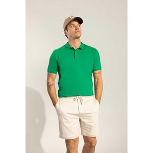 Defacto Homme Régulière Polo Manches Courtes T-Shirt - M7676AZ - Green